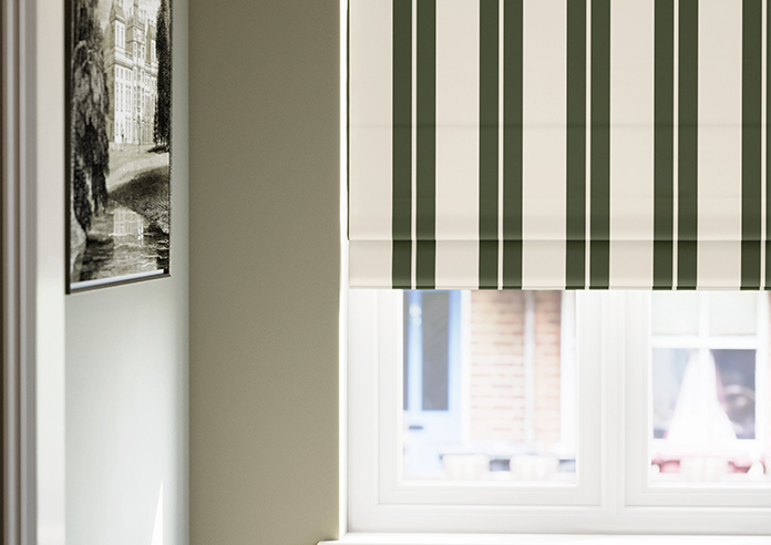 The British Stripe Co. Edward, Chilterns No.1 - Twist&Fit Roman Blind - Image 5